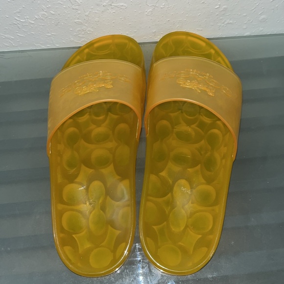 NWOB Coach Ulyssa waterproof jelly slides - Picture 5 of 10